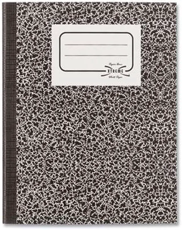 Alt view image 9 of 20 - Rediform 43460 National Xtreme White Notebook 80 Sheet -  7.87" x 10" - 1 Each Each - White Paper