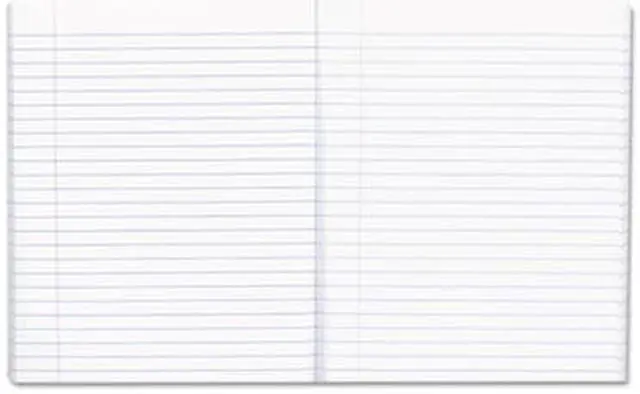 Alt view image 11 of 20 - Rediform 43460 National Xtreme White Notebook 80 Sheet -  7.87" x 10" - 1 Each Each - White Paper