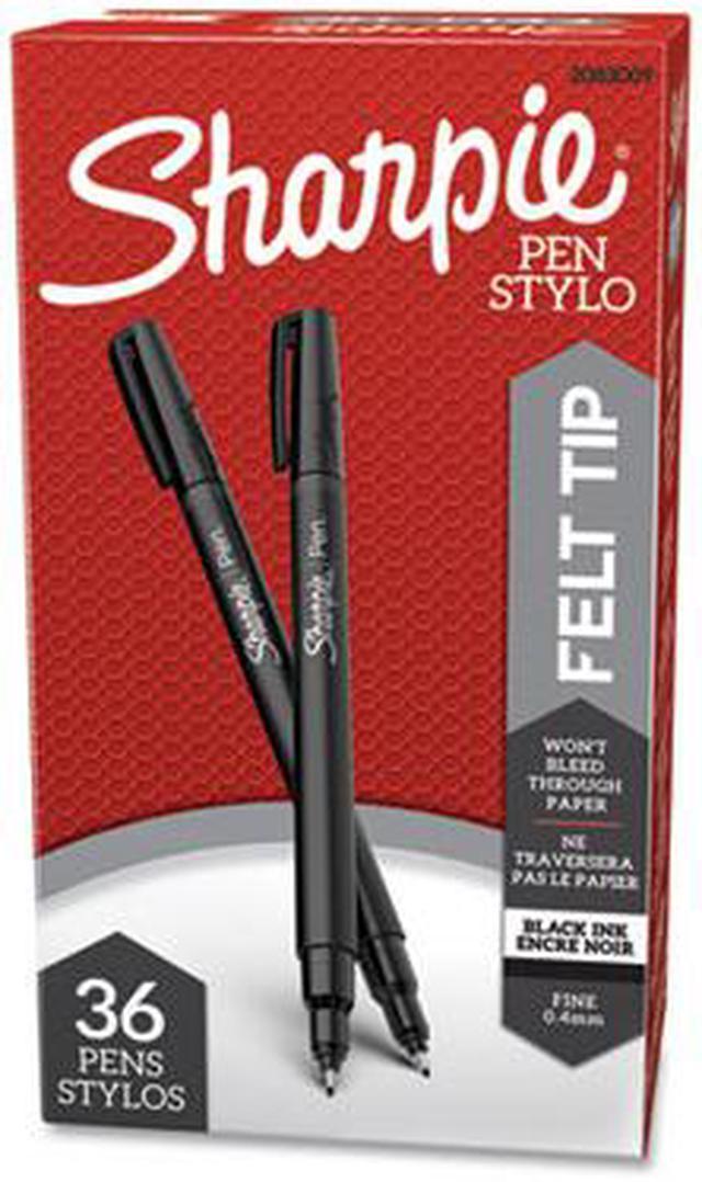 Sharpie Pens Fine Point Black Ink 36/Pack (2083009) 24390234