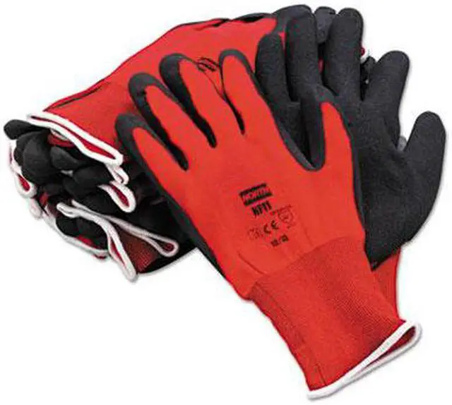 Alt view image 7 of 8 - C-Nyl Foam Ctd Glv Pvc Palm Xl Red 12