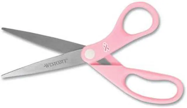 Alt view image 7 of 8 - Westcott Scissors,8" Allpur,Bca,Pk 15387