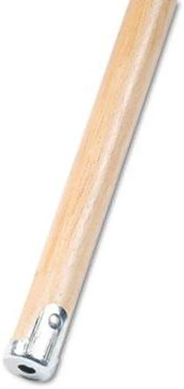 Alt view image 4 of 10 - Boardwalk Lie-Flat Screw-In Mop Handle Lacquered Wood 1 1/8" dia. x 60"L Natural 834