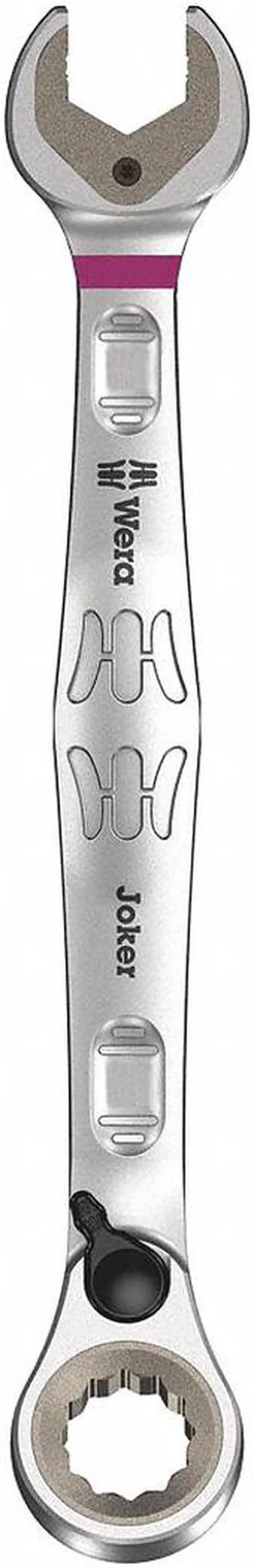 Main image of Wera 9/16", Combination Wrench, SAE, Chrome Finish, Number of Points: 6, 12