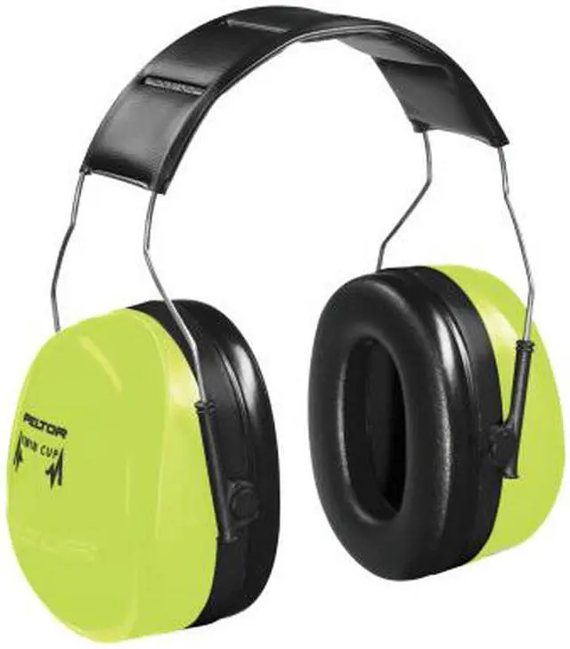 Alt view image 8 of 8 - 3M Peltor H10AHV Optime 105 Hi-Viz Earmuffs NRR 30 dB