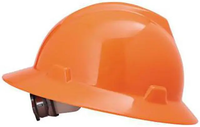 Alt view image 3 of 6 - MSA 477477 Hard Hat,FrtBrim,Slotted,4Rtcht,White