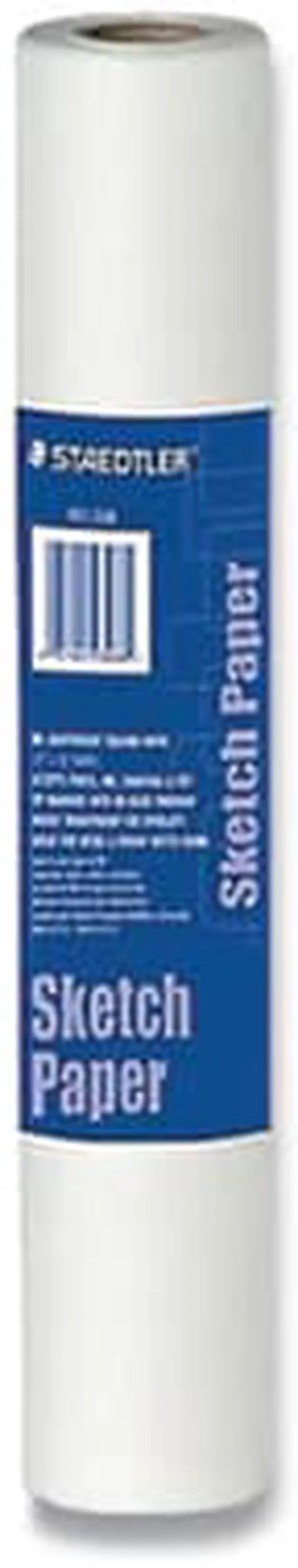 Alt view image 3 of 4 - Staedtler Mars GmbH & Co. Sketch Paper 18"Wx50 Yds No Bleed Thru White 937S1850R