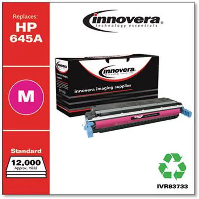 Alt view image 8 of 11 - Innovera Compatible Magenta Toner Cartridge (Alternative for HP 645A/C9733A)
