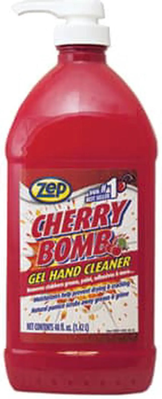Alt view image 2 of 7 - ZEP R57116 Cherry Bomb Hand Cleaner, 48 oz.