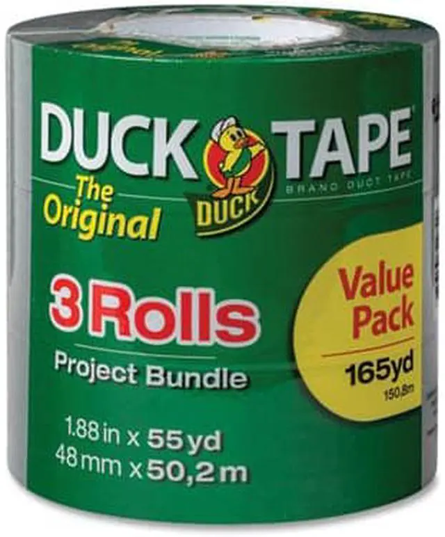 Alt view image 3 of 10 - Duck Tape Brand Original Strength Duct Tape Silver 1.88" X 55 Yards 24338439