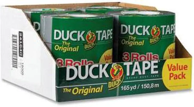 Alt view image 6 of 10 - Duck Tape Brand Original Strength Duct Tape Silver 1.88" X 55 Yards 24338439