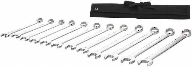 Alt view image 2 of 2 - WESTWARD 54DF94 Combination Wrench Set,12 Pieces,12 Pts