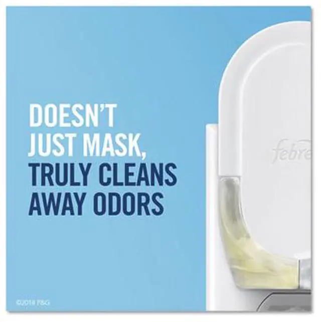 Alt view image 5 of 13 - Febreze PLUG Air Freshener Warmer 2.5" x 3" x 4" Off White 76985EA