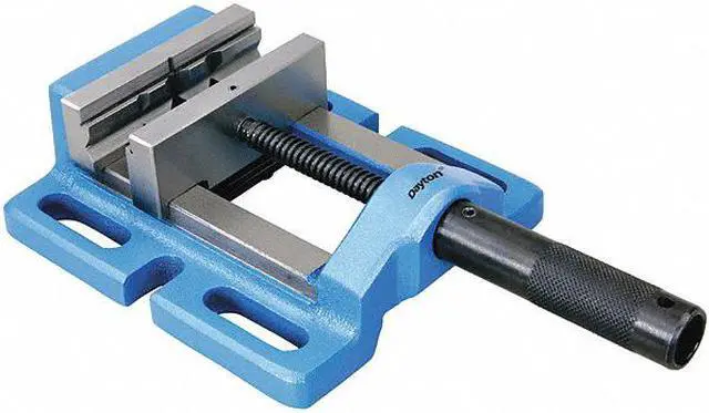 Alt view image 2 of 2 - DAYTON 31LZ65 4" Drill Press Vise with Fixed Base