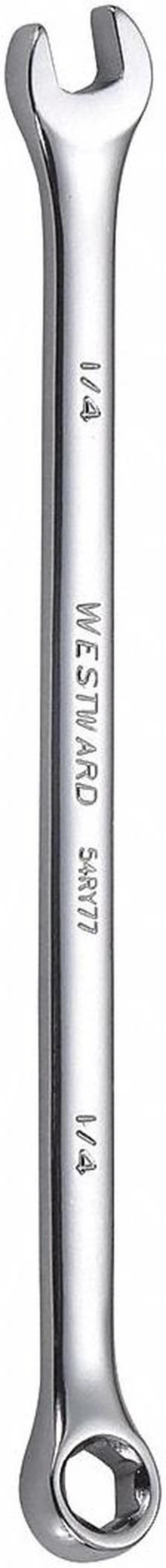 Alt view image 2 of 2 - WESTWARD 54RY77 Combination Wrench,1/4",SAE,6 pt.