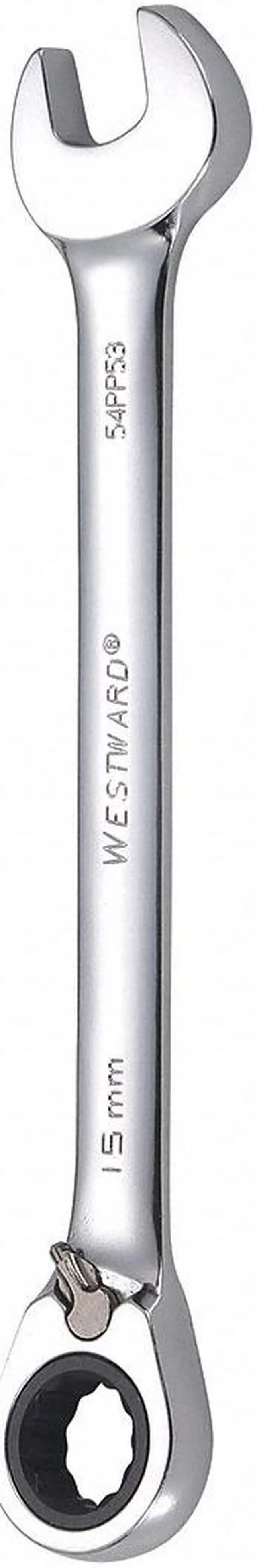 Main image of WESTWARD 54PP53 Wrench, Combination, Metric, 15mm
