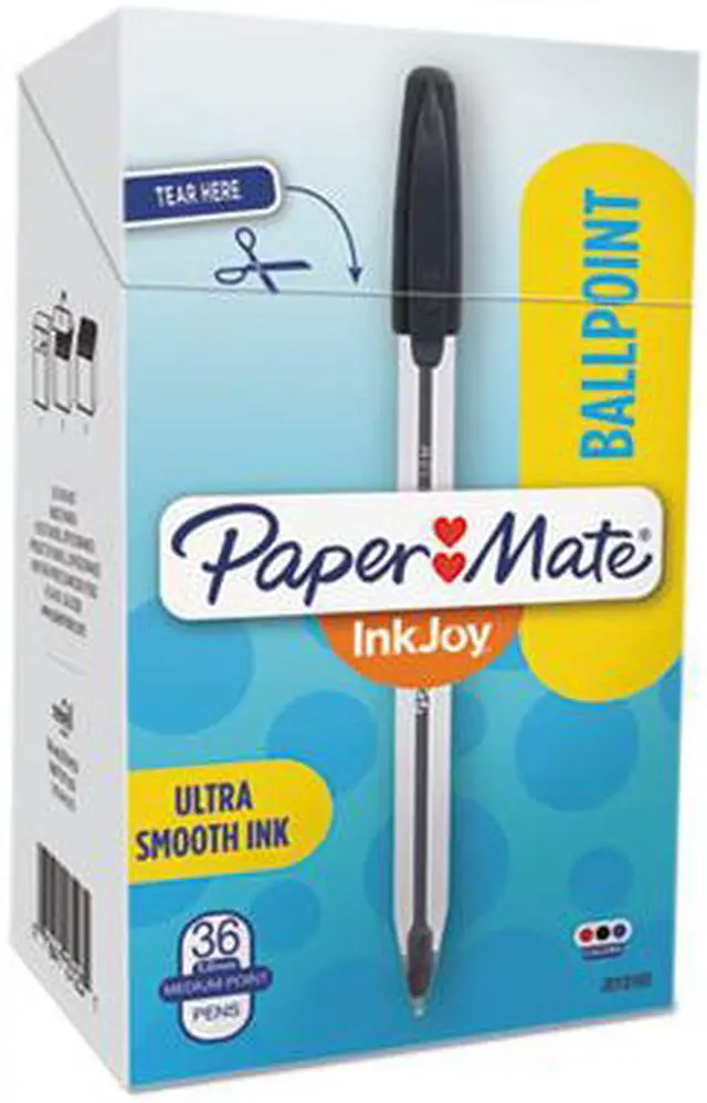 Alt view image 6 of 6 - Paper Mate Pen,Inkjy,Bp,1.0m,36,Ast 2013160