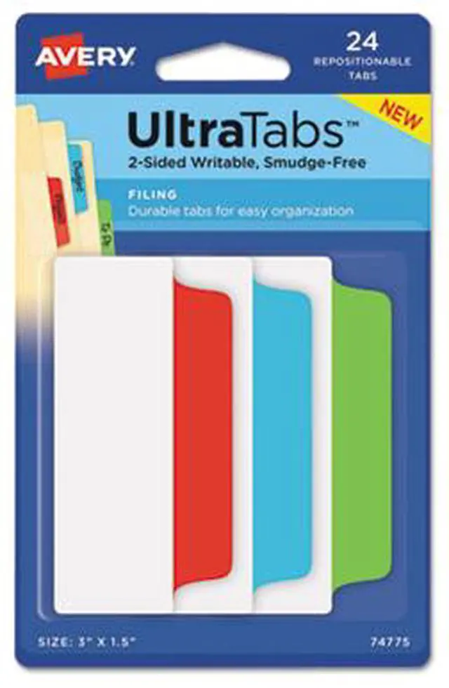 Alt view image 5 of 7 - Avery Tab,Repo,Filing,24st,Ast 74775