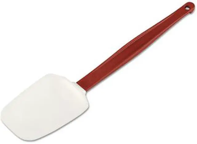 Alt view image 3 of 11 - Red/White Rubbermaid Commercial Products FG196700RED 13 1/2-Inch High Heat Spoon Scraper