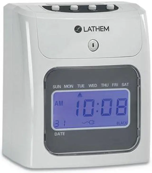 Alt view image 7 of 13 - Lathem 400EKIT Time Clock Bundle
