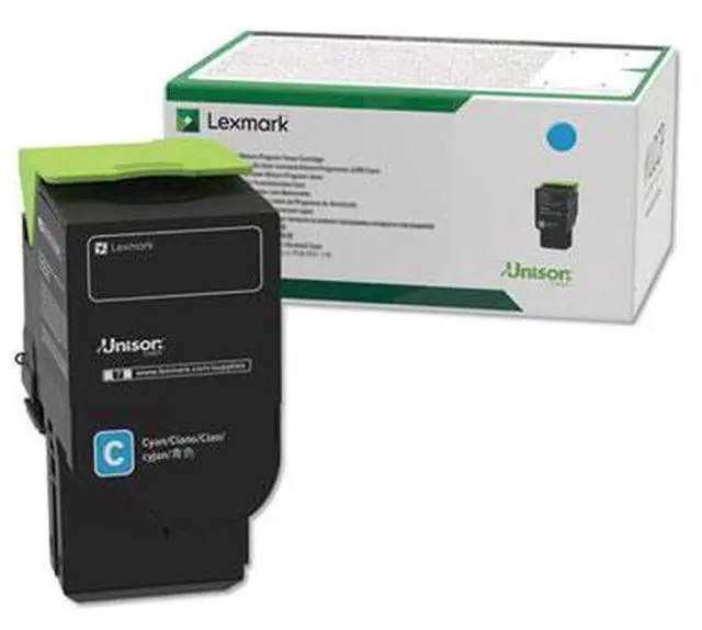 Alt view image 6 of 9 - Lexmark C231HC0 High Yield Return Program Toner Cartridge - Cyan