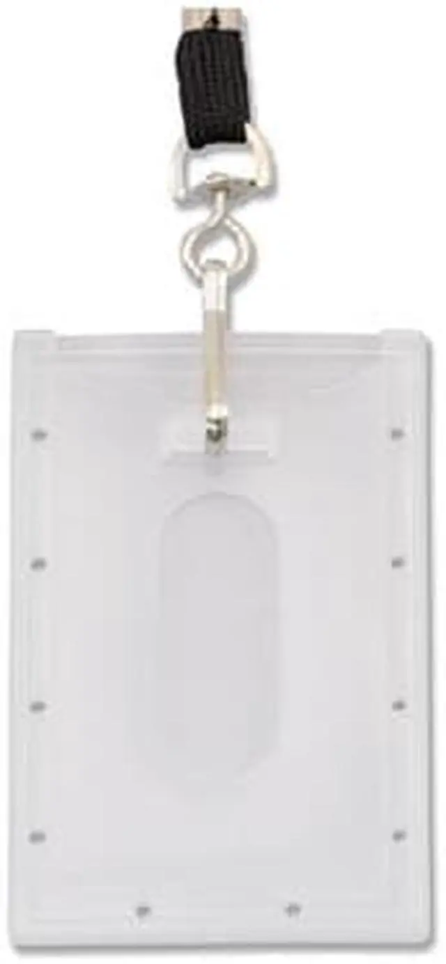 Alt view image 9 of 13 - Clear ID Card Holder, Vertical, 2 5/16" x 3 11/16", 25/PK 97100