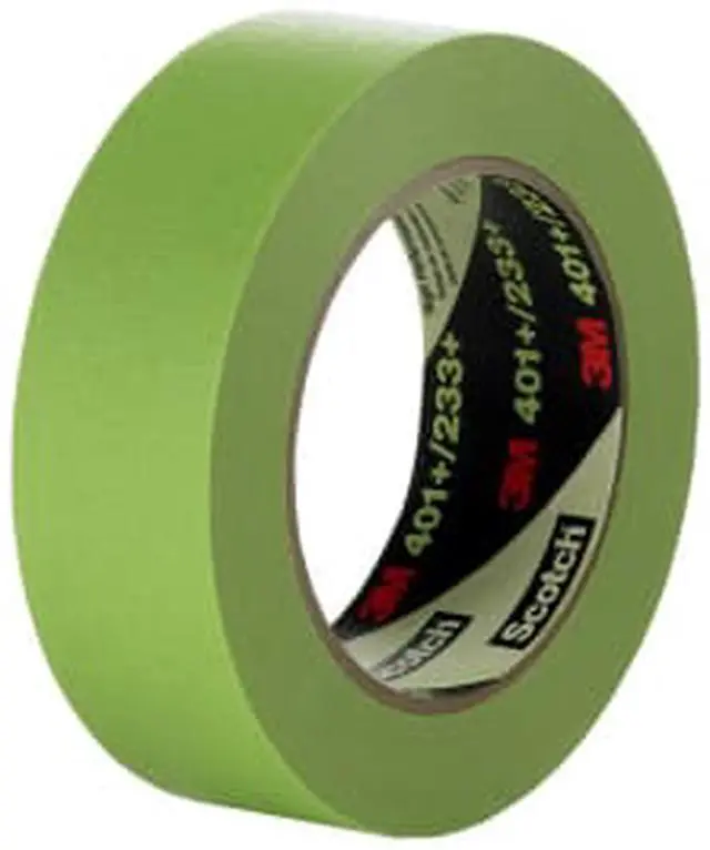 Alt view image 2 of 8 - High Performance Masking Tapes 401+, 6 mm x 55 m, Green