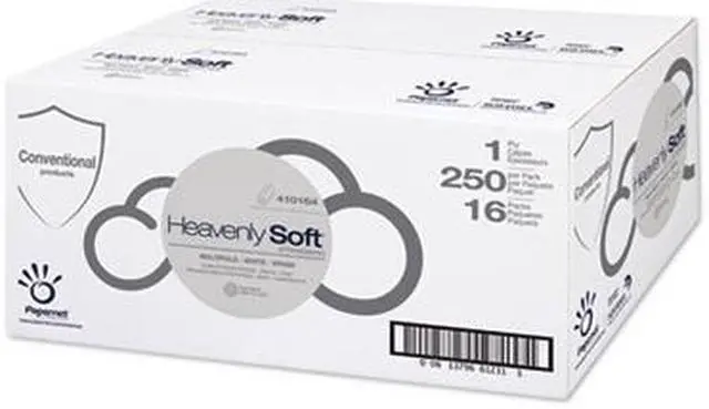 Alt view image 3 of 10 - Papernet Heavenly Soft Paper Towel 4 1/2" x 9 1/2" White 16 Packs/Carton 410164