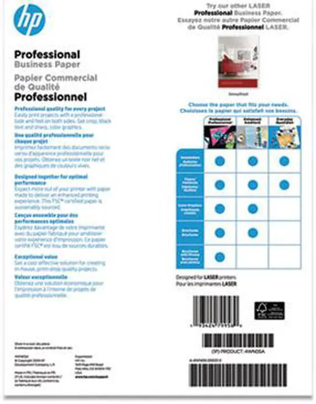 Alt view image 7 of 20 - HP Professional Business Matte Brochure Paper 4WN05A