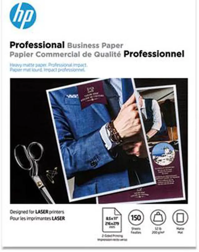 Alt view image 6 of 20 - HP Professional Business Matte Brochure Paper 4WN05A