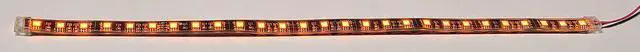 Alt view image 2 of 3 - MAXXIMA MLS-1827Y Strip Light,Self Adhesive,18 In,Amber