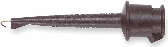 Main image of POMONA 3925-0-G/10P Test Clip,300VDC,5A,Black,PK10
