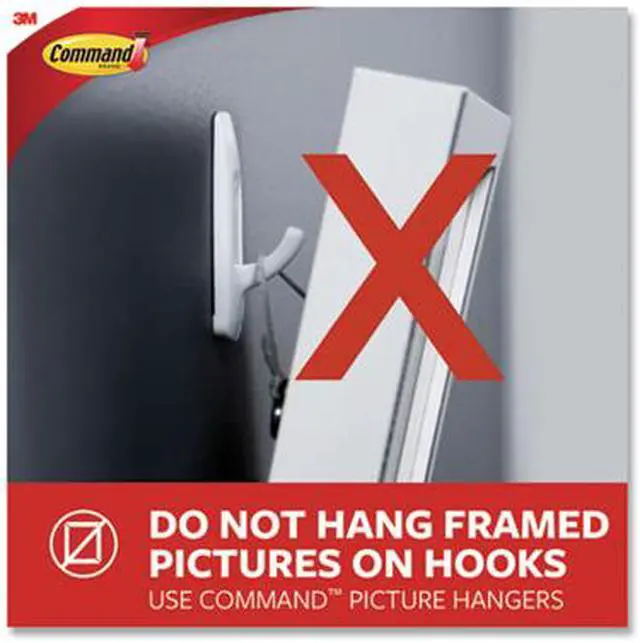 Alt view image 9 of 18 - Command Large Wire Hook 3/Pack (17069-3ES) 170693ES