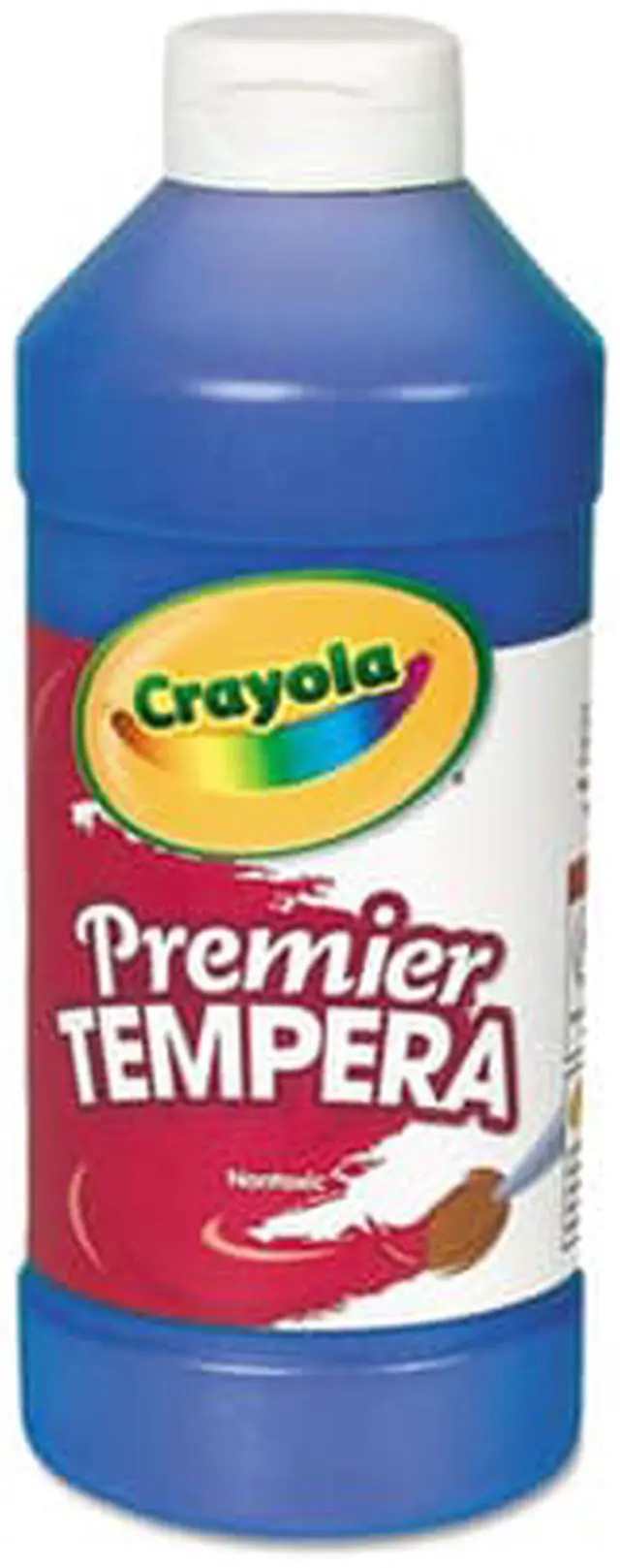 Alt view image 6 of 8 - Crayola. 541216042 Premier Tempera Paint, Blue, 16 oz