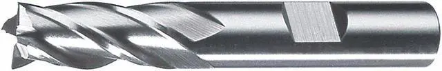 Alt view image 2 of 2 - CLEVELAND C75093 4-Flute HSS Center Cutting Square Single End Mill Cleveland