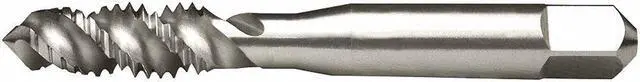 Alt view image 2 of 2 - CLEVELAND C58583 Spiral Flute Tap, 3/8"-24, Plug, UNF, 3 Flutes, Bright