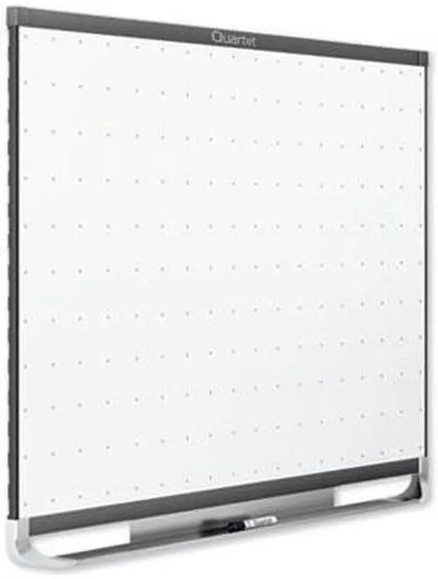 Alt view image 6 of 20 - Quartet TEM544G Prestige 2 Magnetic Total Erase Whiteboard, 48 x 36, Graphite Color Frame, 1 Each