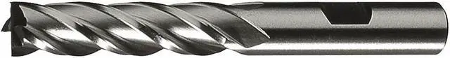 Alt view image 2 of 2 - CLEVELAND C75040 6-Flute HSS Center Cutting Square Single End MIll Cleveland