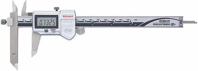 Alt view image 2 of 2 - MITUTOYO 573-701-20 Digital Caliper,1-3/16" Jaw Depth,Steel