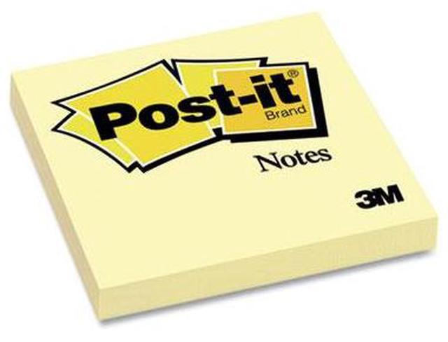 Alt view image 2 of 12 - Post-it Notes 3  x 3  Canary Yellow 1 Pad 394221