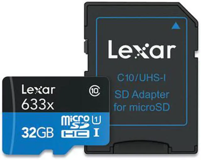 Alt view image 9 of 17 - Lexar High Performance 32 GB Class 10/UHS-I U1 microSDHC LSDMI32GBBNL633A