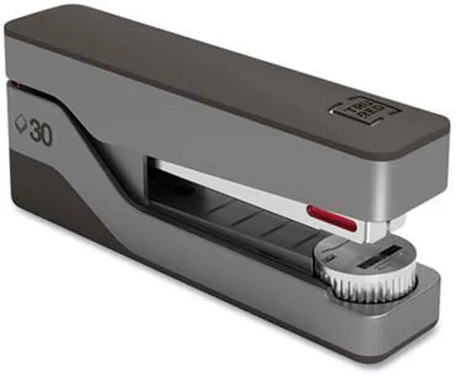 Alt view image 3 of 6 - Tru Red Premium Desktop Half Strip Stapler, 30-Sheet Capacity, EA (TUD24418186)
