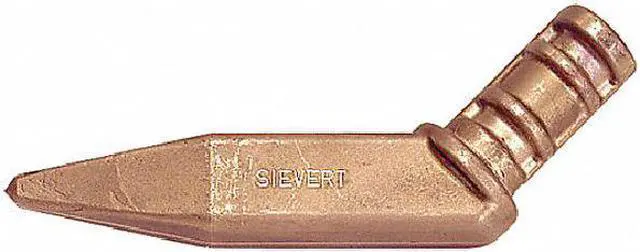 Alt view image 3 of 3 - SIEVERT 7002-45 Pointed Bit,4" L,8 oz. Size,Copper