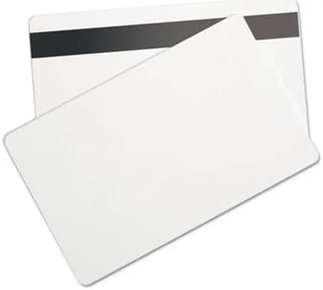 Alt view image 9 of 12 - Baumgartens PVC ID Card - 2.12" Width x 3.37" Length - White BAU80340