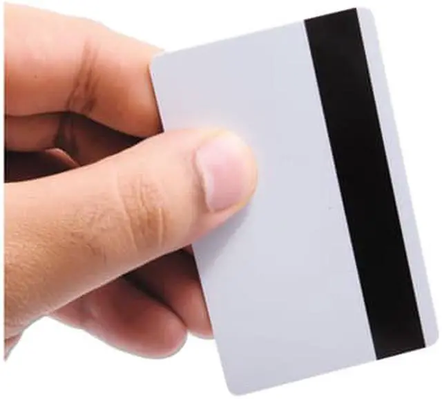 Alt view image 10 of 12 - Baumgartens PVC ID Card - 2.12" Width x 3.37" Length - White BAU80340