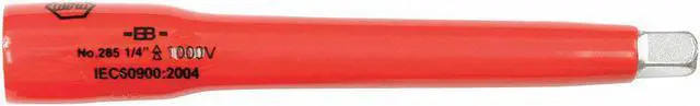 Main image of Wiha Tools 3-15/16" Socket Extension with 1/4" Drive Size and Chrome Finish