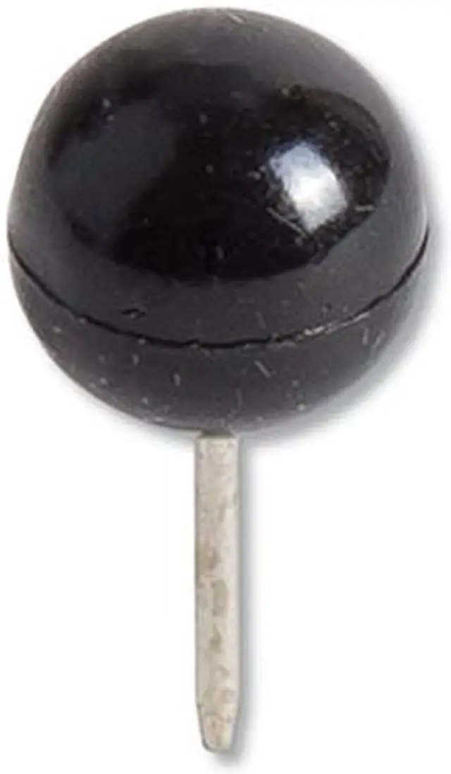 Alt view image 9 of 13 - U Brands Fashion Sphere Push Pins Plastic Assorted 7/16" 200/Pack 3084U06-24