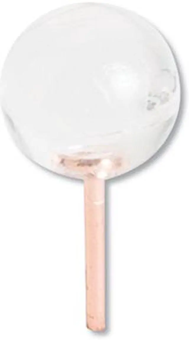 Alt view image 8 of 13 - U Brands Fashion Sphere Push Pins Plastic Clear 7/16" 100/Pack 3089U06-24