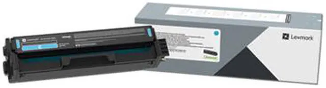 Alt view image 8 of 13 - Lexmark - 20N10C0 - Lexmark Unison Original Toner Cartridge - Cyan - Laser - Standard Yield - 1500 Pages