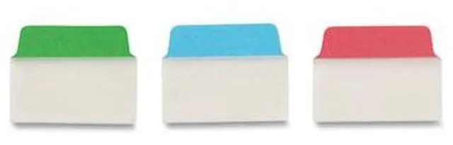 Alt view image 10 of 11 - Avery Ultra Tabs Repositionable Tabs 2 x 1 1/2 Primary: Blue Green Red 24/Pack