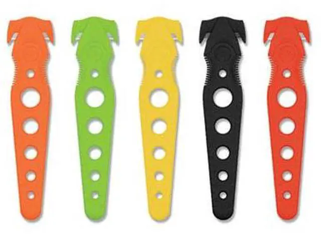Alt view image 3 of 6 - Westcott Safety Cutter 5.75" Assorted 5/Pack 17379